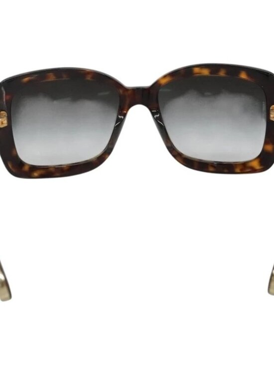 CHANEL Sunglasses Plastic Brown CC Auth sw1211 main image 10